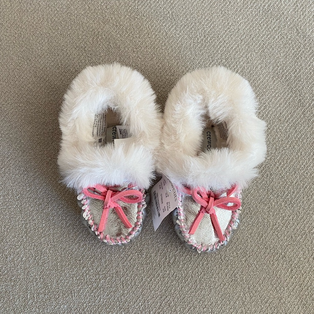 NWT J. Crew Crewcuts Toddler Moccasins